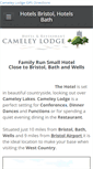Mobile Screenshot of cameleylodge.co.uk